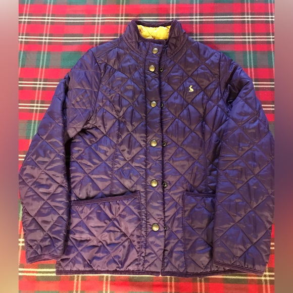 Joules Jacket Quilted Purple - Picture 3 of 12